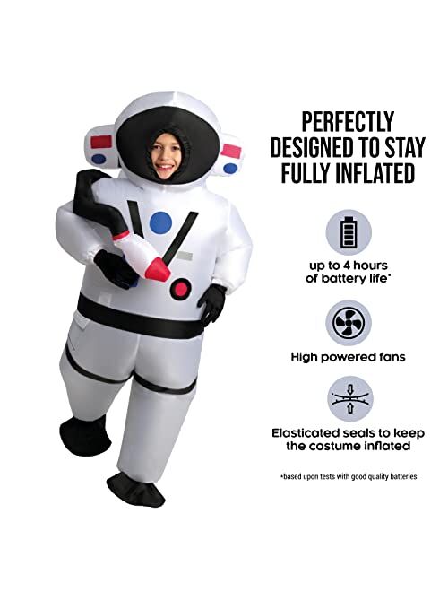 Morph Inflatable Astronaut Costume For Kids Space Blow Up Halloween Costumes for Kids