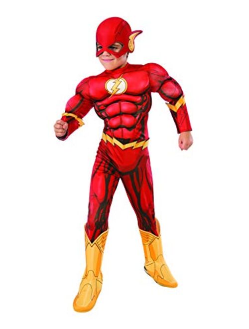 Rubie's Costume DC Superheroes Flash Deluxe Child Costume, Small