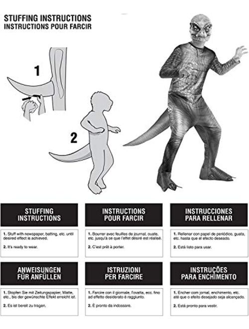 Rubie's Jurassic World Velociraptor Child Costume