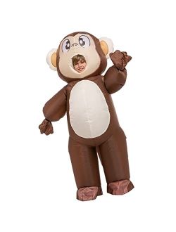 Inflatable Halloween Costume Unisex Monkey Full Body Monkey Inflatable Costume - Child