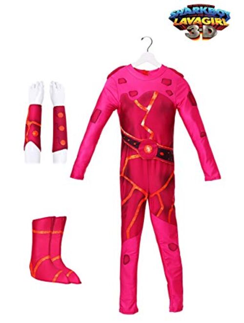 Fun Costumes Lava Girl Costume for Kids Sharkboy and Lavagirl Costume