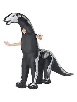 Giant and Kids Skeleton Diplodocus Inflatable Kids Costume