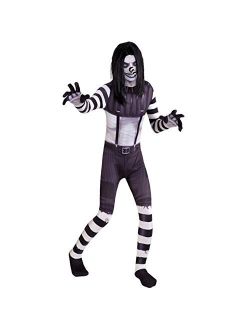 Kids Laughing Jack Urban Legend Zalgo Scary Bodysuit Outfit Scary Halloween Costume