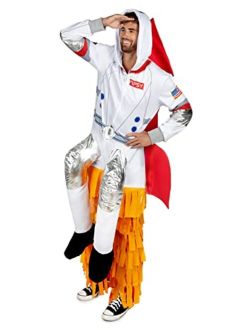 Classic Rocket Man Costume for Men One Pice Outfit