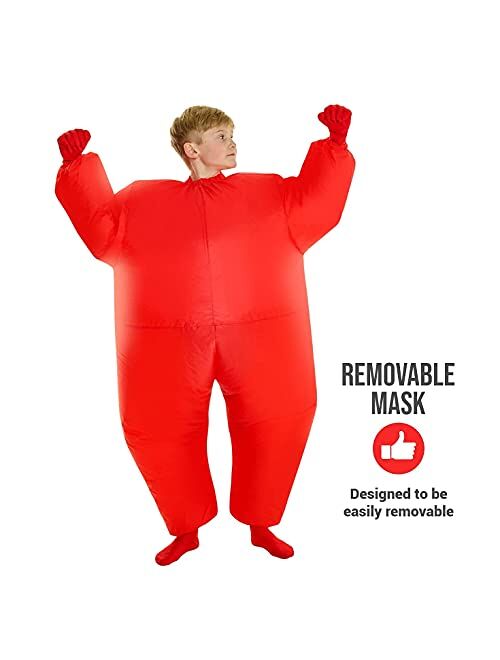 Morphsuits Morph Inflatable Childrens MegaMorph Fat Suit Costumes - One Size