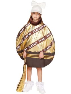 SSENSE Exclusive Kids Brown FLAKIKI GOLDKIKI Costume