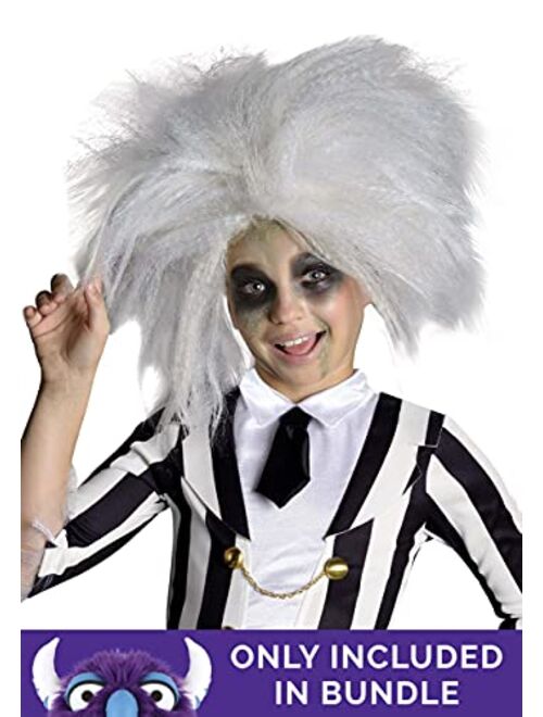 Fun Costumes Beetlejuice Costume for Kids Official Beetlejuice Suit