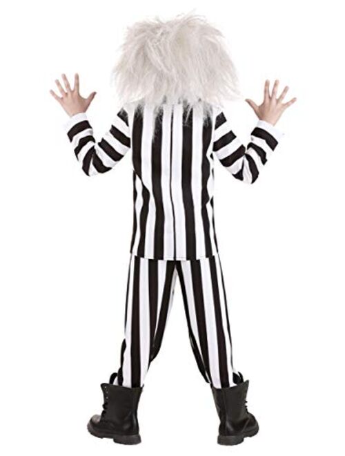 Fun Costumes Beetlejuice Costume for Kids Official Beetlejuice Suit