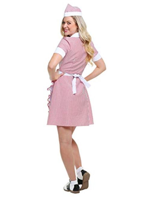 Fun Costumes Women's Car Hop Costume