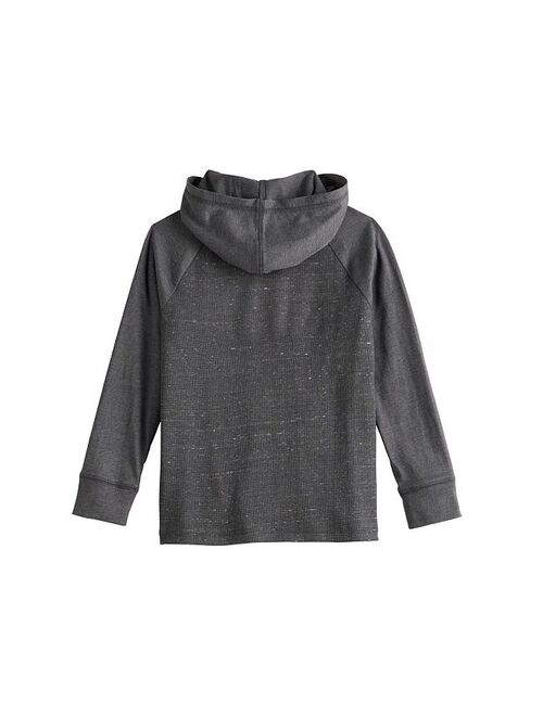 Boys 4-8 Jumping Beans Long Sleeve Thermal Hooded Tee