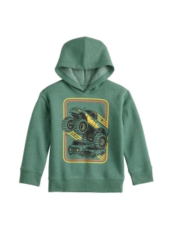 Boys 4-8 Jumping Beans Fleece Pullover Graphic Hoodie