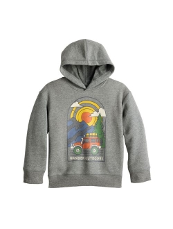 Boys 4-8 Jumping Beans Fleece Pullover Graphic Hoodie