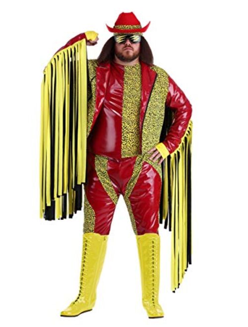 Fun Costumes Macho Man Randy Savage Plus Size Costume WWE Costume