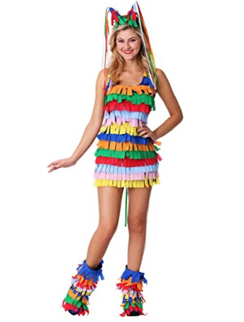 Fun Costumes Pinata Costume for Women Sexy Pinata Costume Outfit