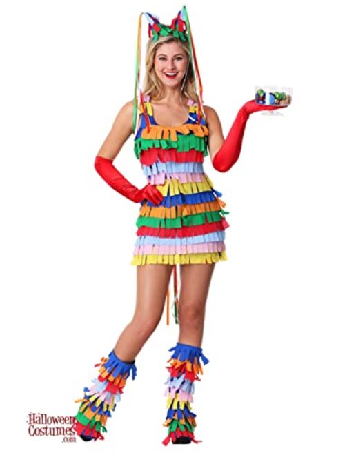 Fun Costumes Pinata Costume for Women Sexy Pinata Costume Outfit