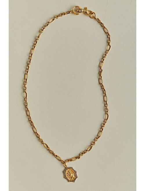 Ariel Neman Oval Pendant Necklace