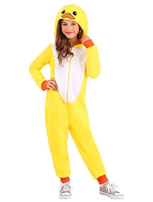 Fun Costumes Yellow Duck Onesie for Kids