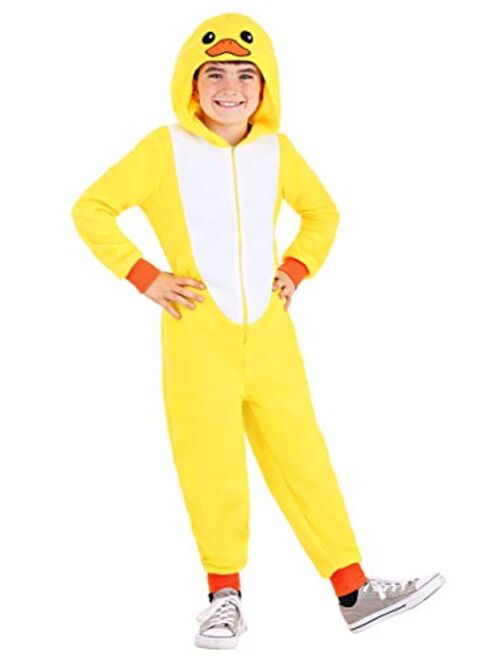 Fun Costumes Yellow Duck Onesie for Kids