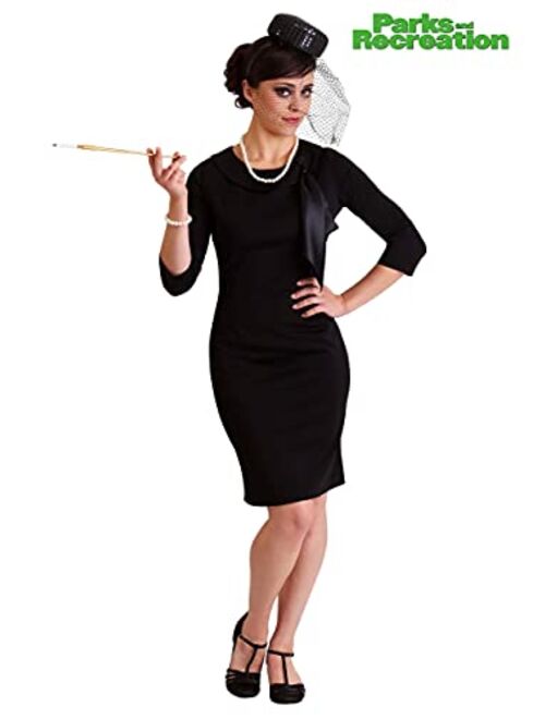 Fun Costumes Parks and Recreation Janet Snakehole Costume for Women