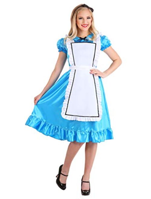 Fun Costumes Women's Alice in Wonderland Costume Adult Wonderful Alice Co