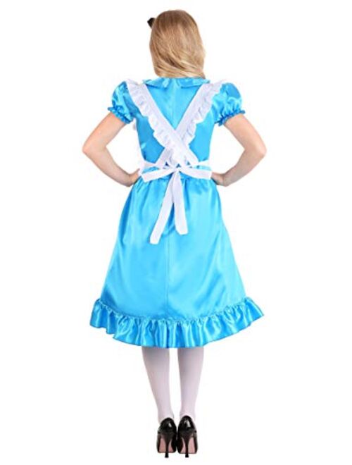 Fun Costumes Women's Alice in Wonderland Costume Adult Wonderful Alice Co