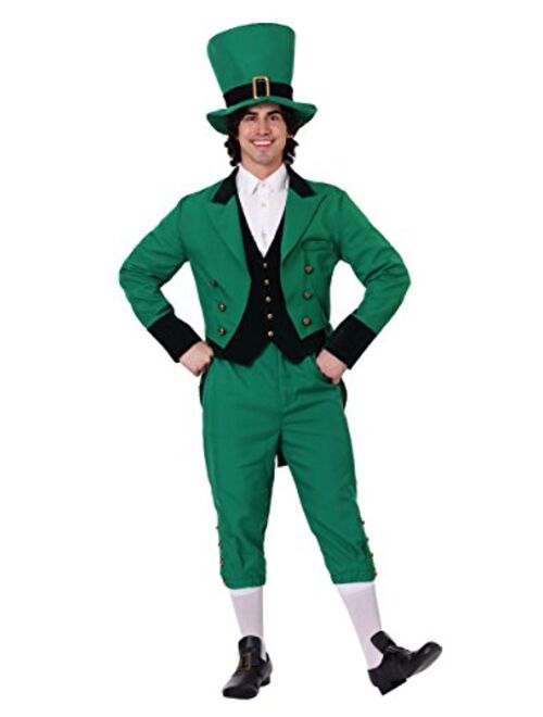 Fun Costumes Green Leprechaun Adult Costume Plus Size Costume for St. Patrick's Day Costume