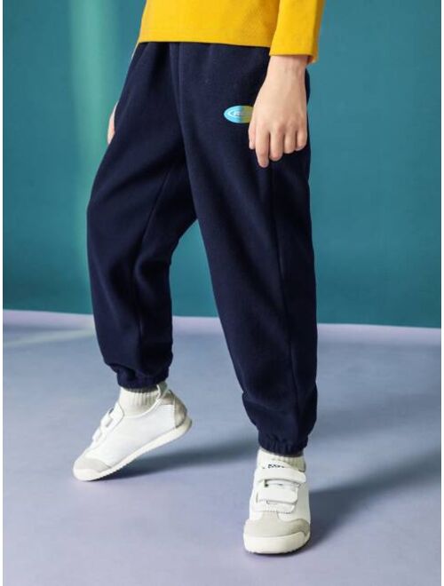 Shein Boys Letter Graphic Sweatpants