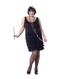 Women's Fashion Flapper Plus Size Costume