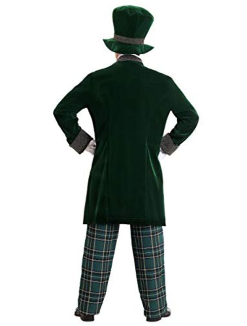 Fun Costumes Men's Alice in Wonderland Mad Hatter Costume Deluxe Plus Size Mad Hatter Costume