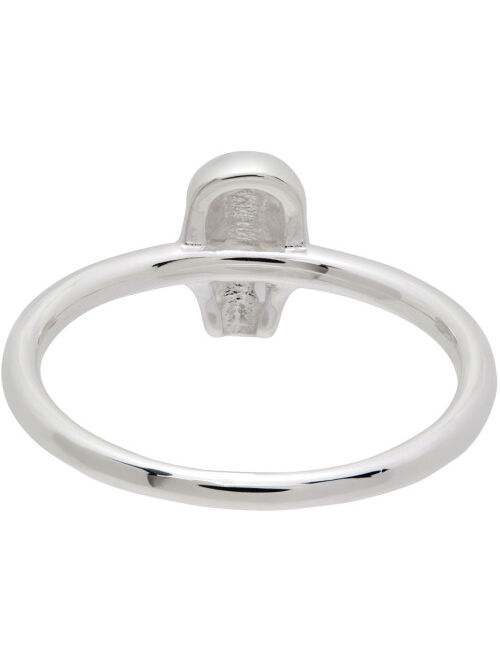 Stolen Girlfriends Club Silver Baby Skull Ring