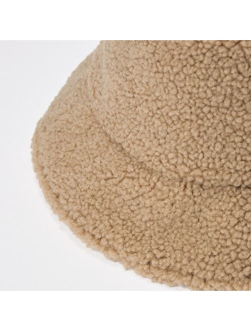 UNIQLO Faux-Shearling Bucket Hat