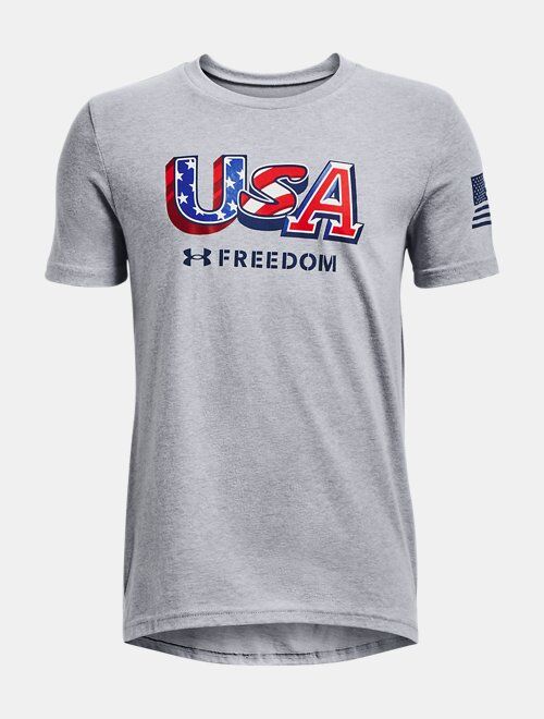 Under Armour Boys' UA Freedom USA Fun T-Shirt