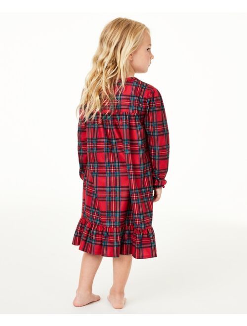 FAMILY PAJAMAS Matching Kids Brinkley Plaid Family Pajama Nightgown, Created for Macy's