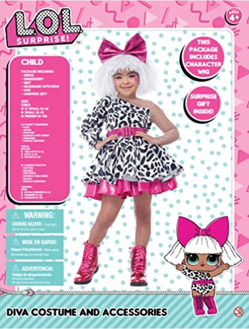 California Costumes L.O.L Surprise! Diva, Child Costume