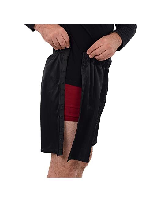 Usbd Post Medical Surgery Shorts Specialize Tearaway Recovery Short Pants for Men Women Unisex