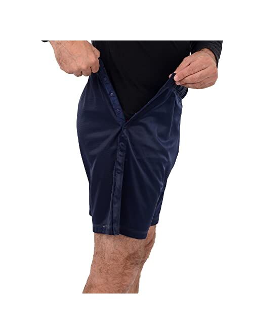 Usbd Post Medical Surgery Shorts Specialize Tearaway Recovery Short Pants for Men Women Unisex