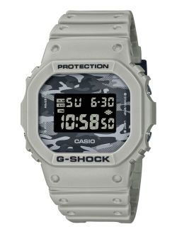 G-SHOCK Men's Digital Khaki Resin Strap Watch 43mm DW5600CA-8