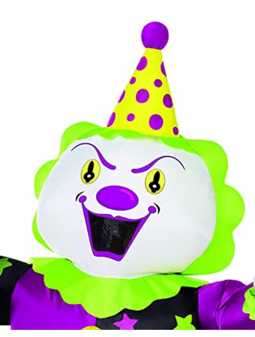 Spirit Halloween Kids Circus Clown Inflatable Costume