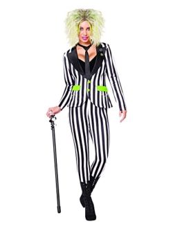 Spirit Halloween Adult Women's Beetlejuice Suit Costume