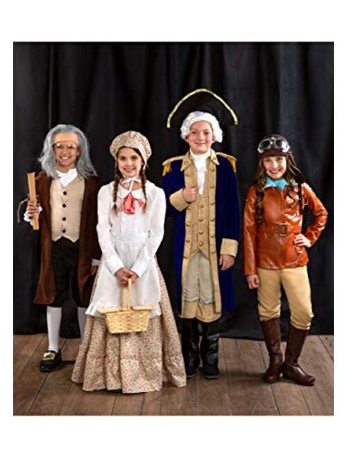 California Costumes Boys Benjamin Franklin Costume