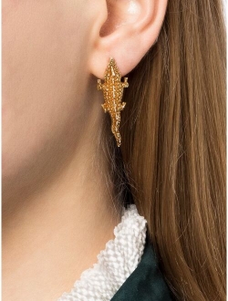 Natia X Lako Crocodile earrings