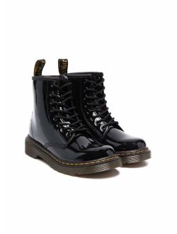 Kids 1460 patent leather boots