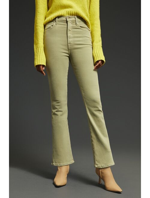 Buy MOTHER Smokin' Double Ankle High-Rise Flare Jeans online | Topofstyle