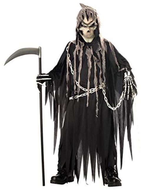 California Costumes Kid's Glow in the Dark Grim Reaper Costume