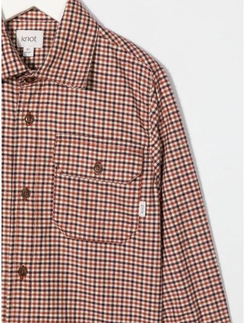 Knot Gabriel flannel shirt