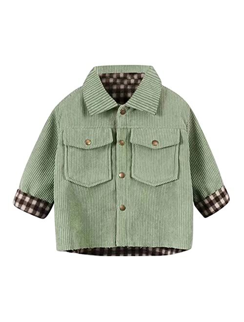 EnJoCho Toddler Baby Boys Winter Elegant Notched Collar Coat Double Breasted Trench Coat Warm Wool Pea Coat Jacket for Kids (Gray-02#, 4-5 Years)