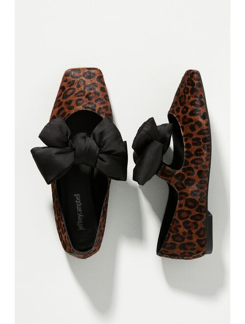 Buy Jeffrey Campbell Leopard Bow Flats online | Topofstyle