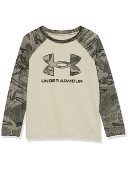 Boys' Outdoor Long Sleeve Tee, Stylish Crew Neckline, Cute Full Fit