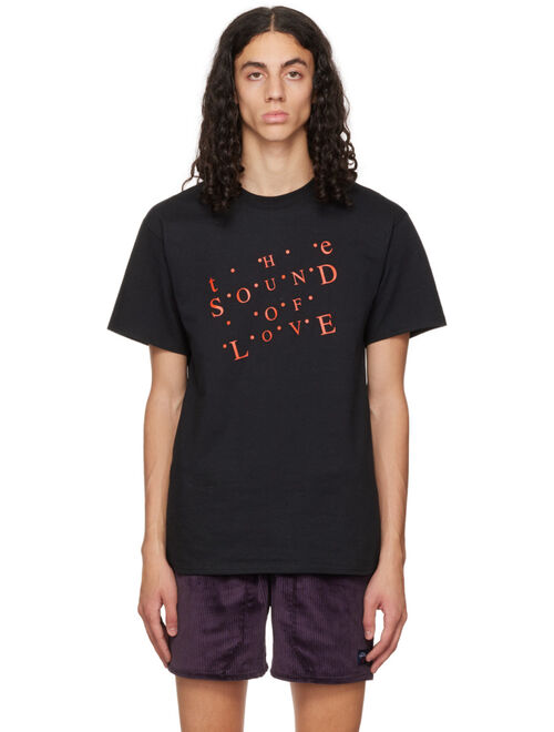 NOAH Black 'Sound of Love' T-Shirt