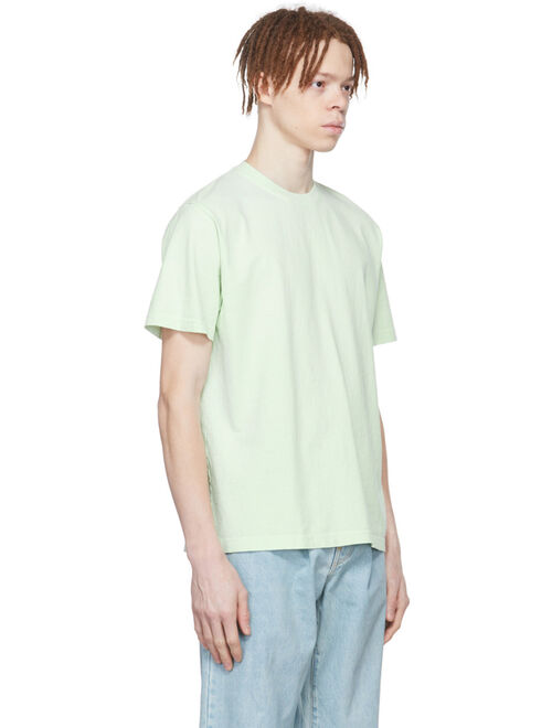 NOAH Green Cotton T-Shirt